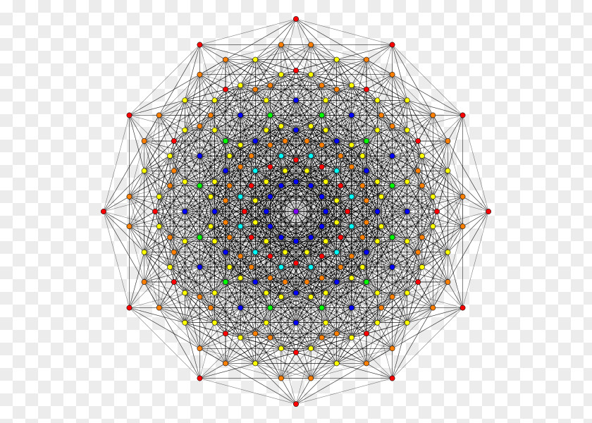 Umbrella Symmetry Circle Point Pattern PNG