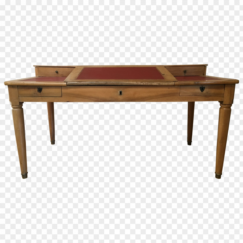 19th Century Desk Table Hutch Furniture Chair PNG
