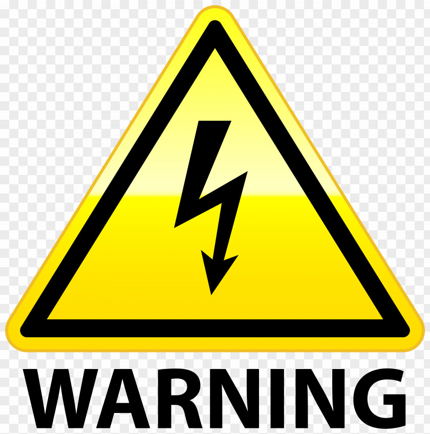 High Voltage Hazard Symbol Sign Safety PNG