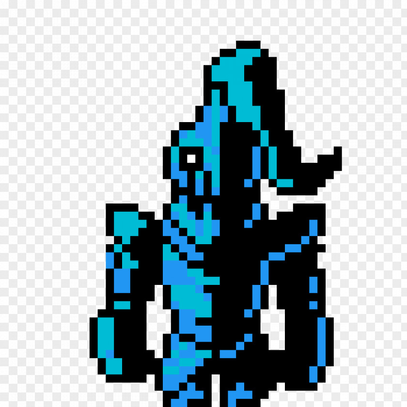 Monsters Of The Midway Undertale Video Game Undyne Pixel Art Sprite PNG