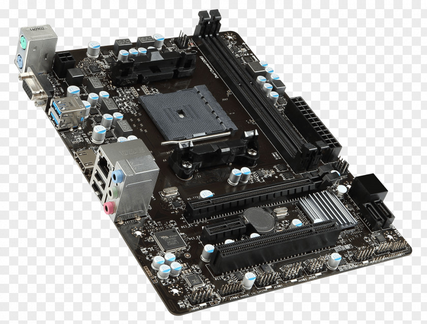 Power Socket Motherboard FM2+ MicroATX MSI PNG