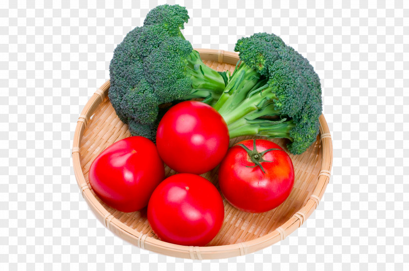 Sieve Tomatoes Tomato Broccoli Vegetable Food PNG