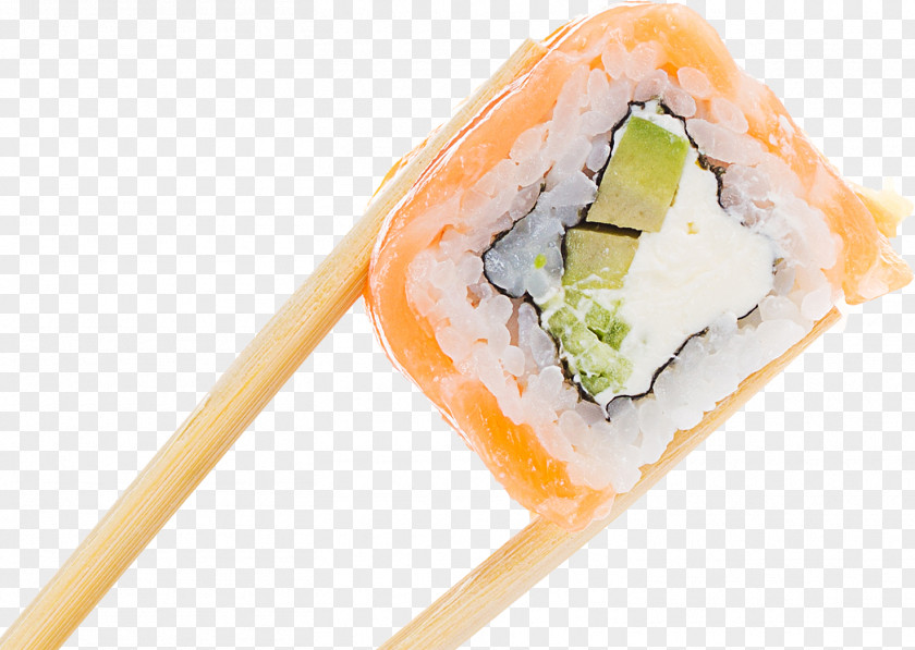 Sushi California Roll Chopsticks 07030 Comfort Food PNG