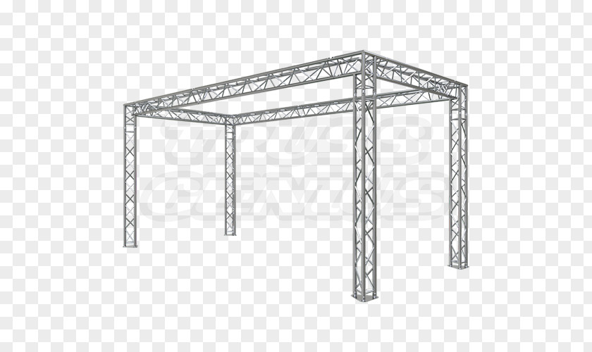 Finished Truss Trade Show Display Triangle Beam Structure PNG