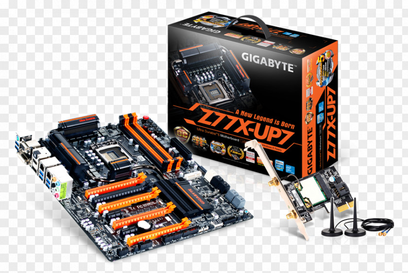 Intel LGA 1155 Motherboard Computer ATX PNG