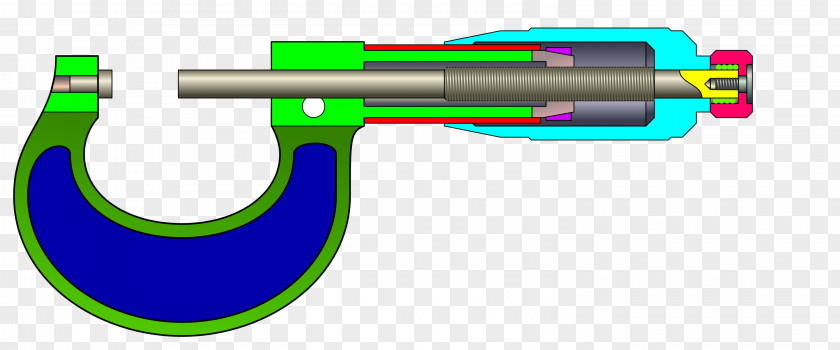 Screw Micrometer Calipers Mitutoyo Gauge PNG
