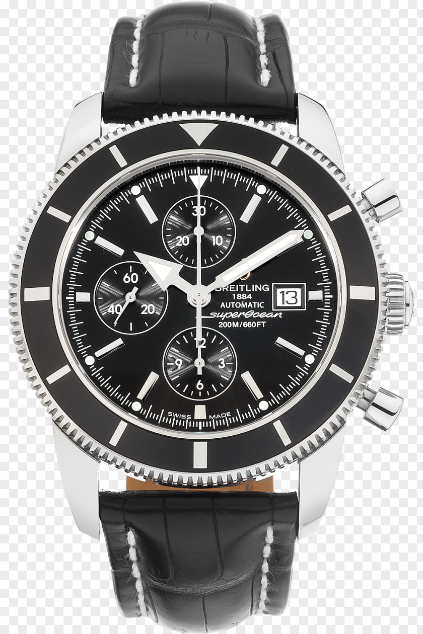 Watch Chronograph Breitling SA Superocean Chronometer PNG