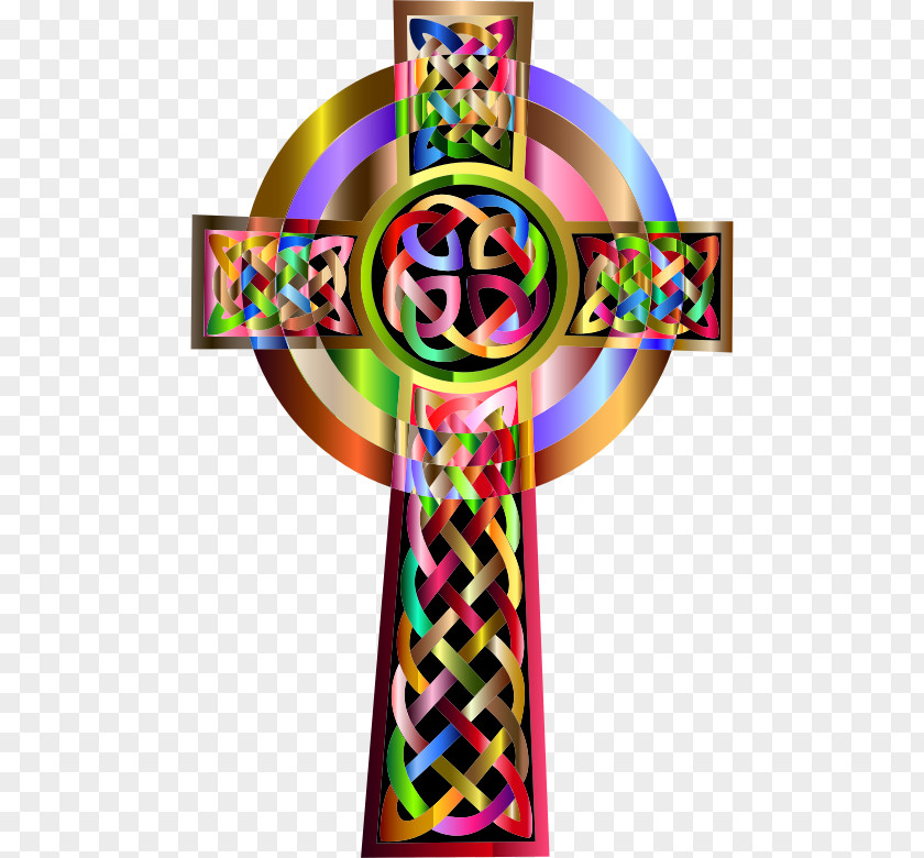 Christian Cross High Celtic Clip Art PNG