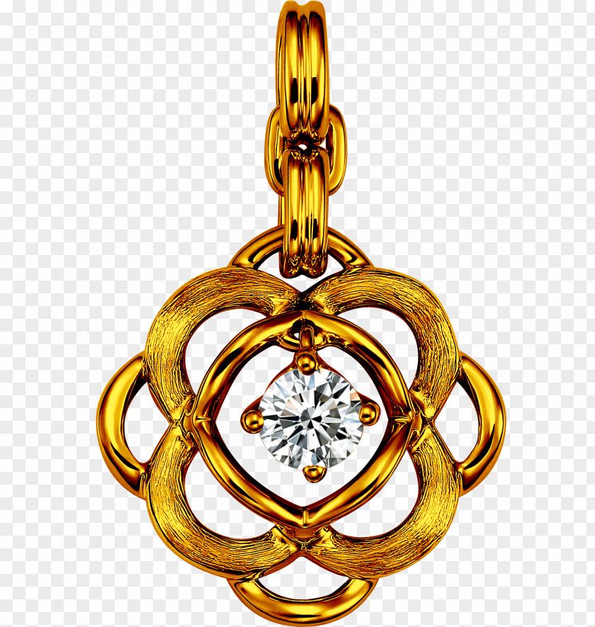 Gold Diamond Gemstone PNG