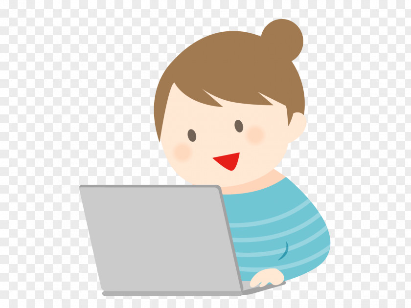 Laptop Personal Computer Internet Woman Book PNG