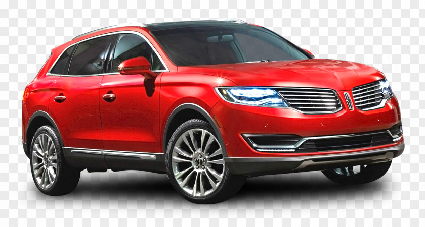Red Lincoln MKX Car 2018 Reserve Premiere 2017 2016 Select PNG