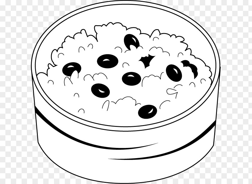 Rice And Beans Sekihan Food Clip Art PNG
