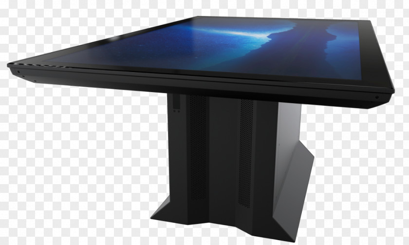 Colossus MT-50 Multitouch Table Multi-touch Touchscreen Ideum PNG