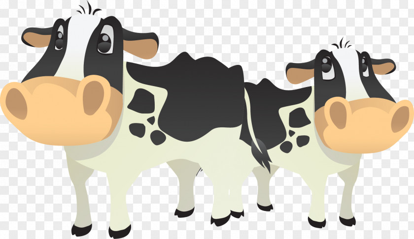Farm Life Dairy Cattle Paper Farmer Sticker PNG