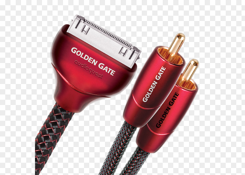 Golden Gate RCA Connector AudioQuest DragonFly Electrical Cable Phone PNG