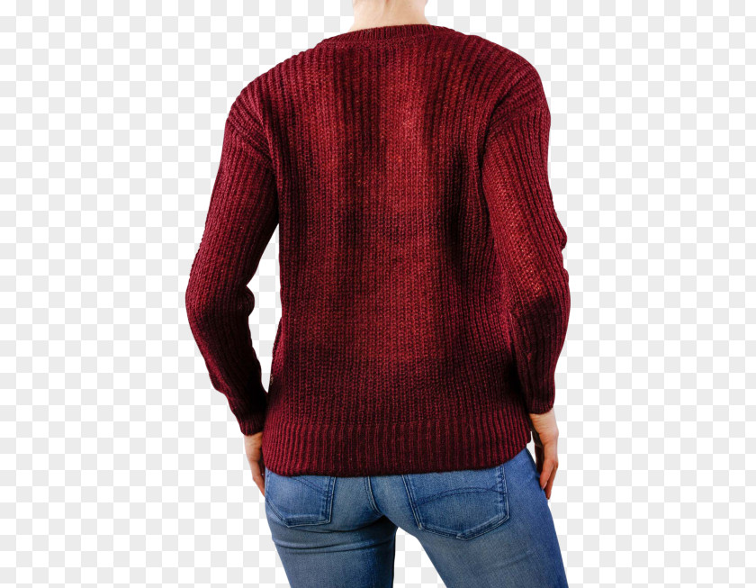 Red Wine Packing Cardigan Neck Maroon Wool PNG