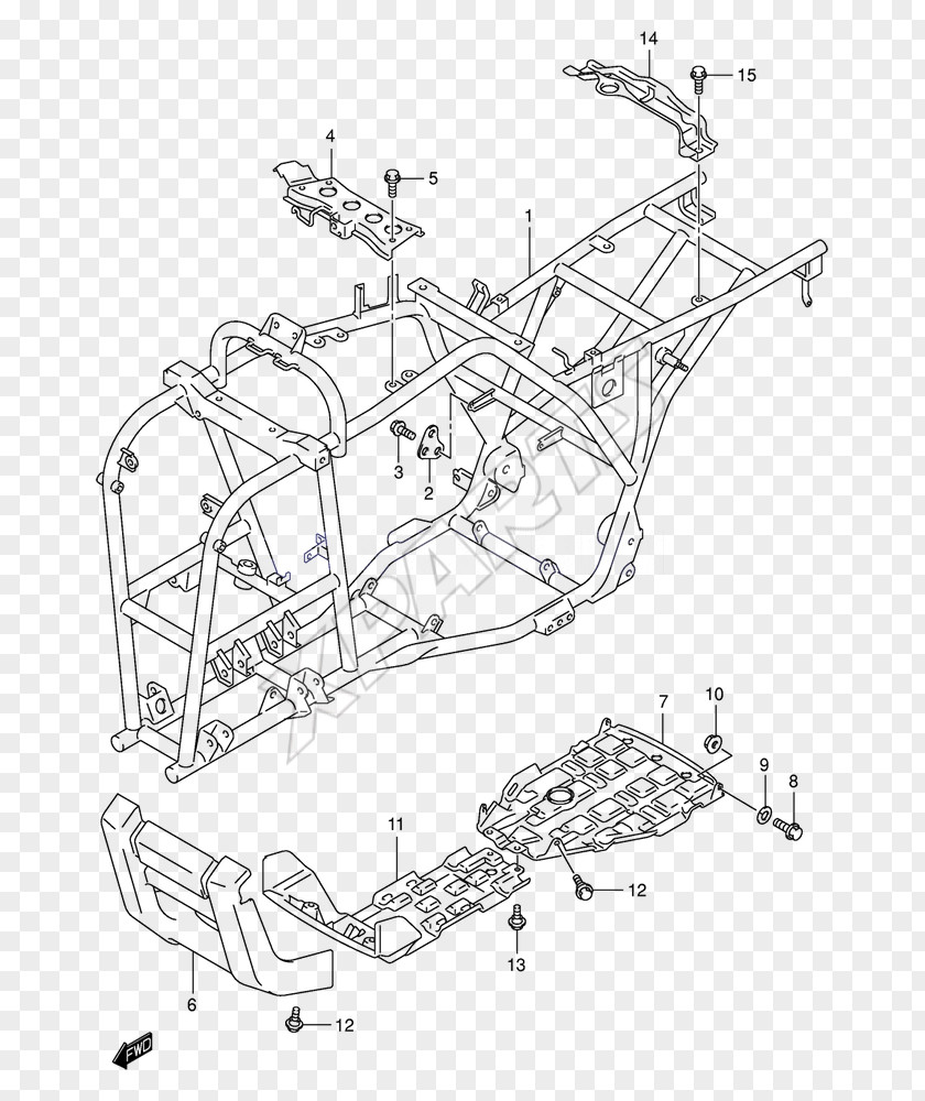 Suzuki Drawing Eiger 400 Car All-terrain Vehicle PNG