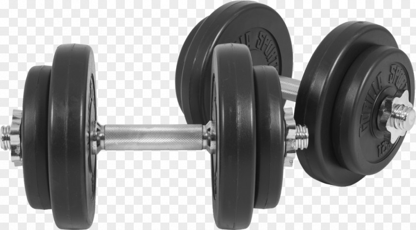 Vinyl Dumbbell Weight Training Barbell Exercise Equipment Olympic Weightlifting PNG