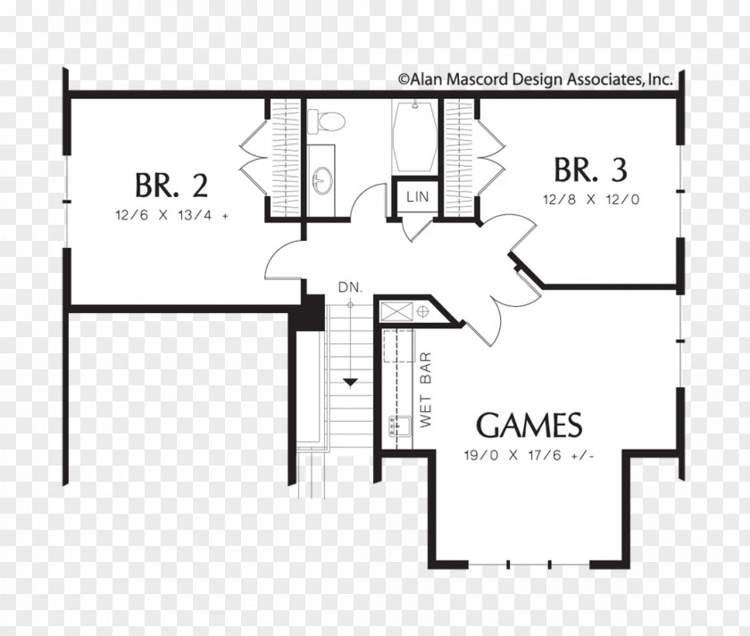 A Roommate On The Upper Floor Plan House PNG