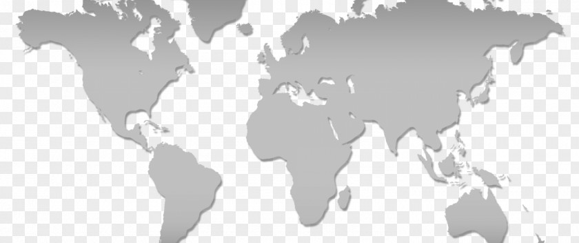 Americain Vector World Map Globe PNG