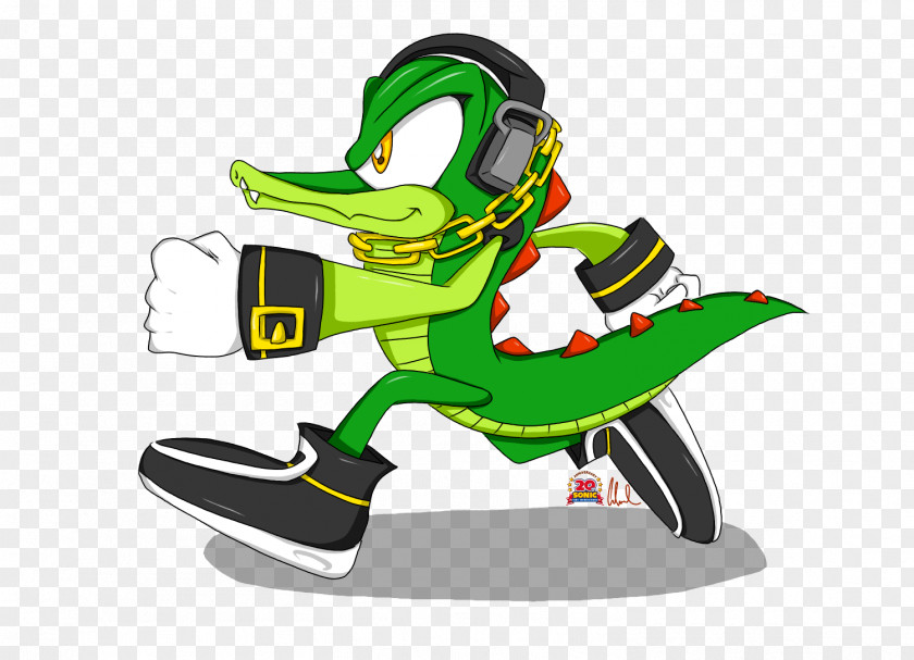 Crocodile Vector The Sonic Hedgehog Heroes Espio Chameleon Charmy Bee PNG