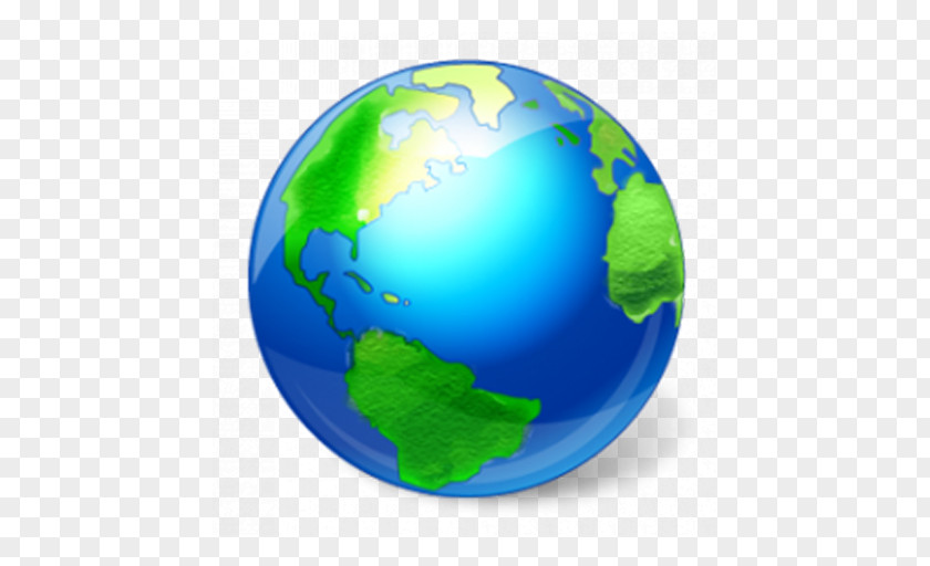 Planet Globe Icon PNG