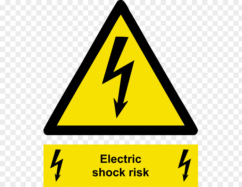 Risk Hazard Electrical Injury Safety Warning Sign PNG