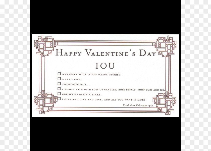Valentine Card Valentine's Day Greeting & Note Cards Product Birthday PNG