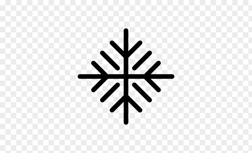 Creative Graphic Design Of Simple Restaurant Snowflake Symbol PNG