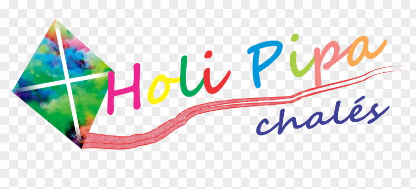Holi Pipa Logo Brand Graphic Design PNG