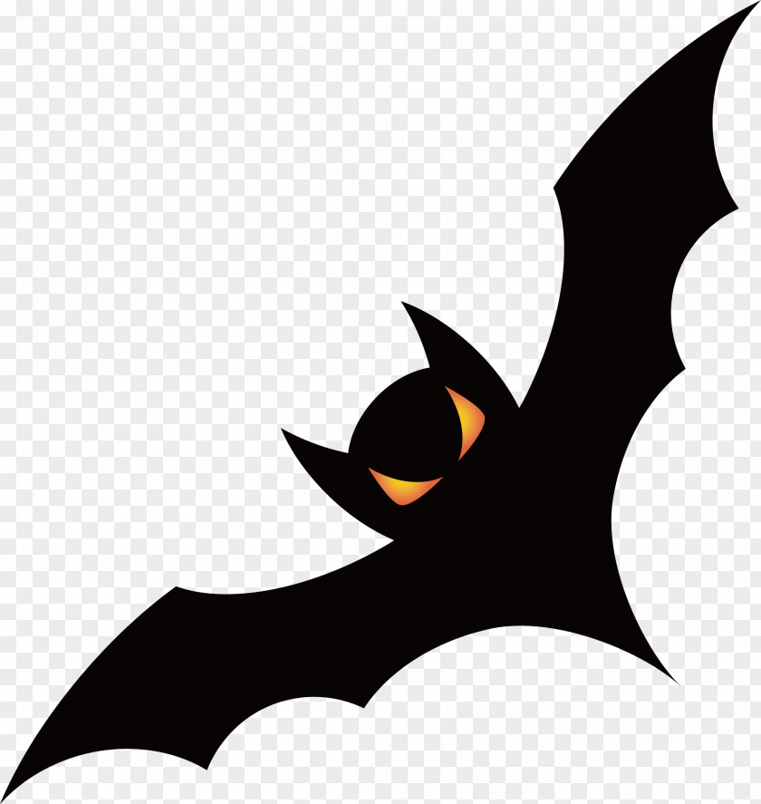 Vector Black Bat Microbat Clip Art PNG