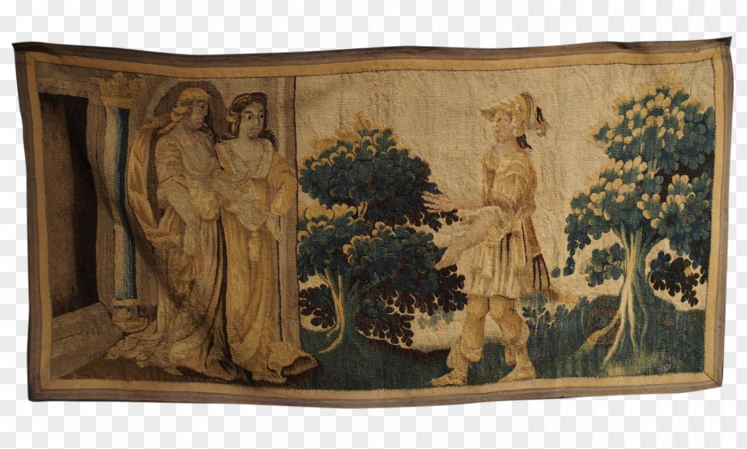 17th Century 1600s Beauvais Aubusson Tapestry PNG