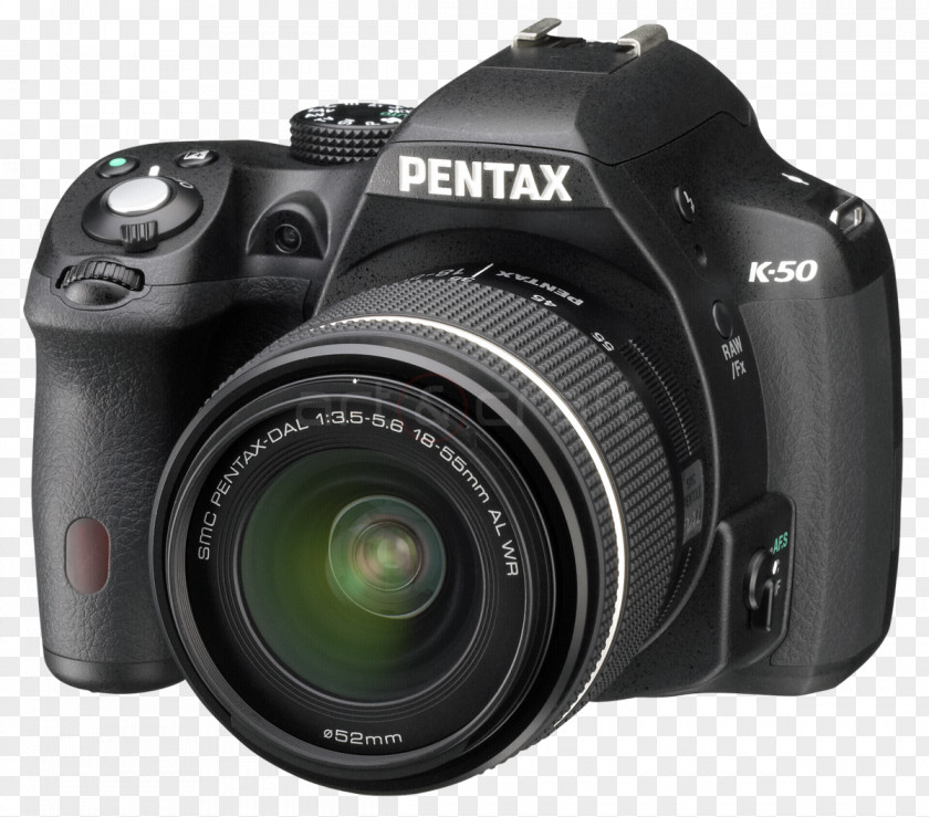 Pentax Kmount Digital SLR APS-C Active Pixel Sensor Camera PNG