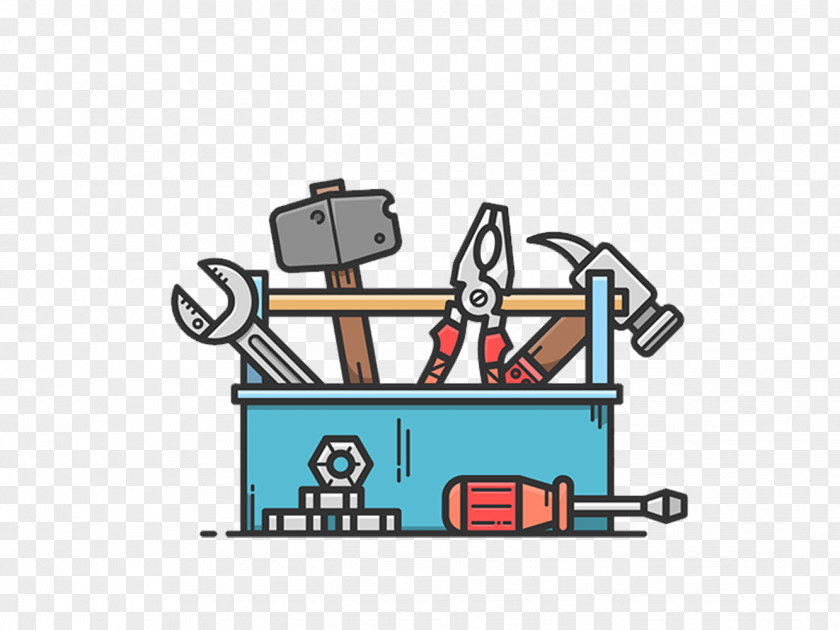 Toolbox Creative Illustration Pull Free Life Hack Search Engine Optimization Android Application Package Mobile App PNG