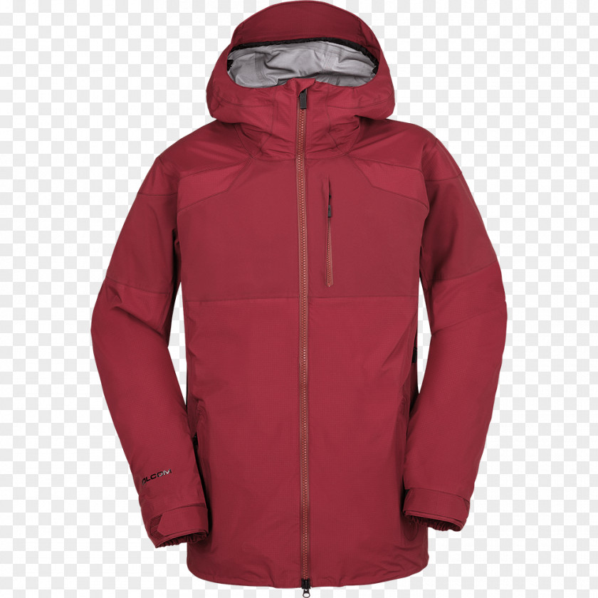 Jacket Hoodie Volcom Clothing Parka PNG