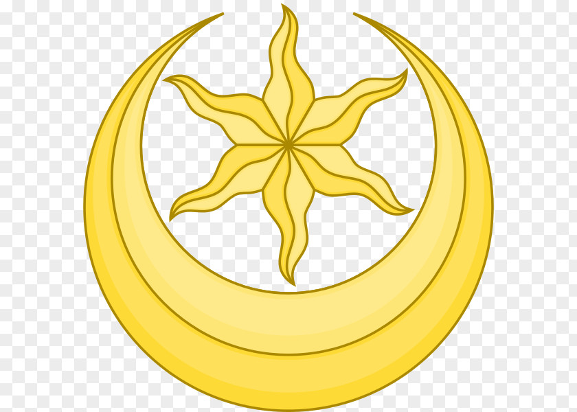 Symbol Heraldry Wikipedia Heraldic Badge Star And Crescent PNG