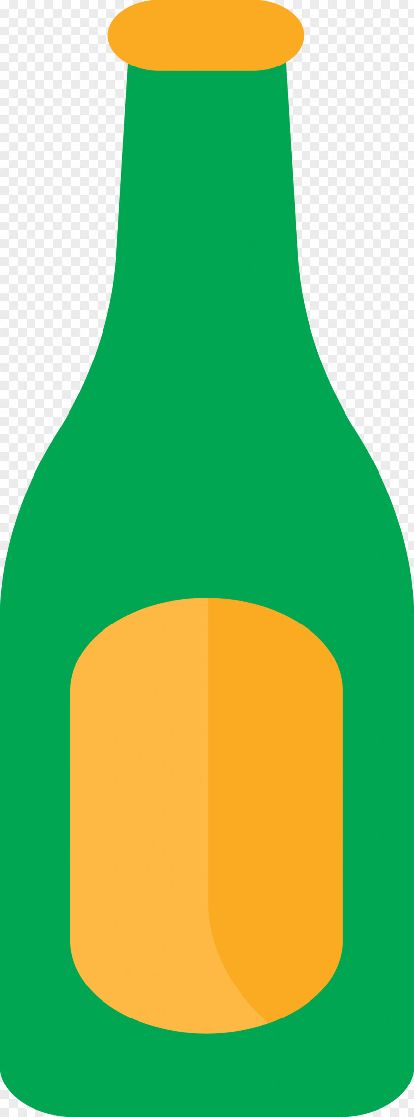 Angle Line Green Bottle PNG