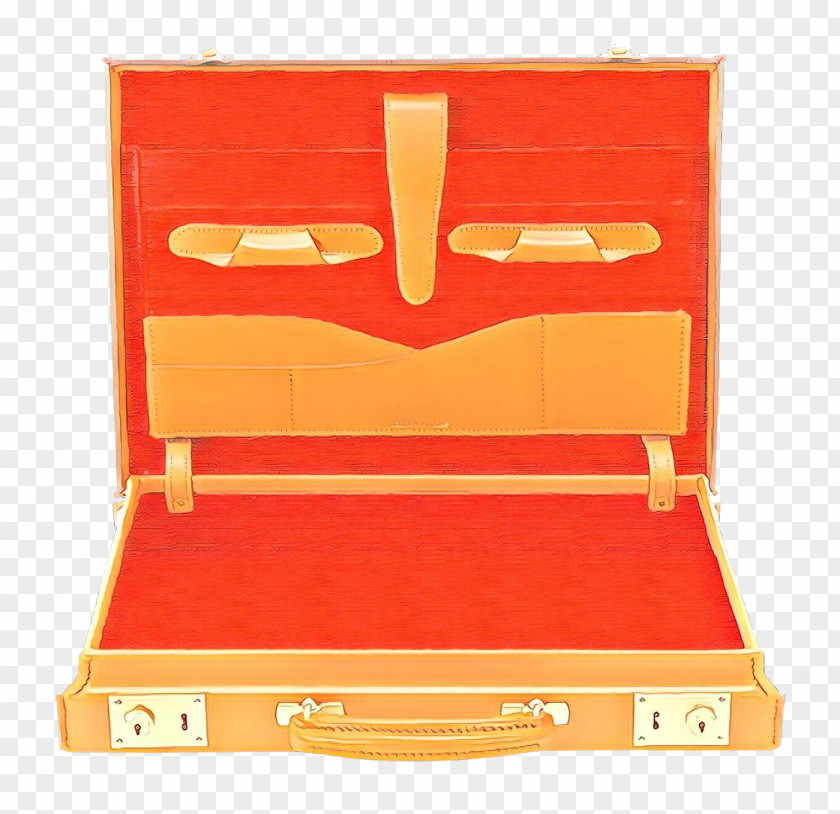 Furniture Suitcase Orange PNG
