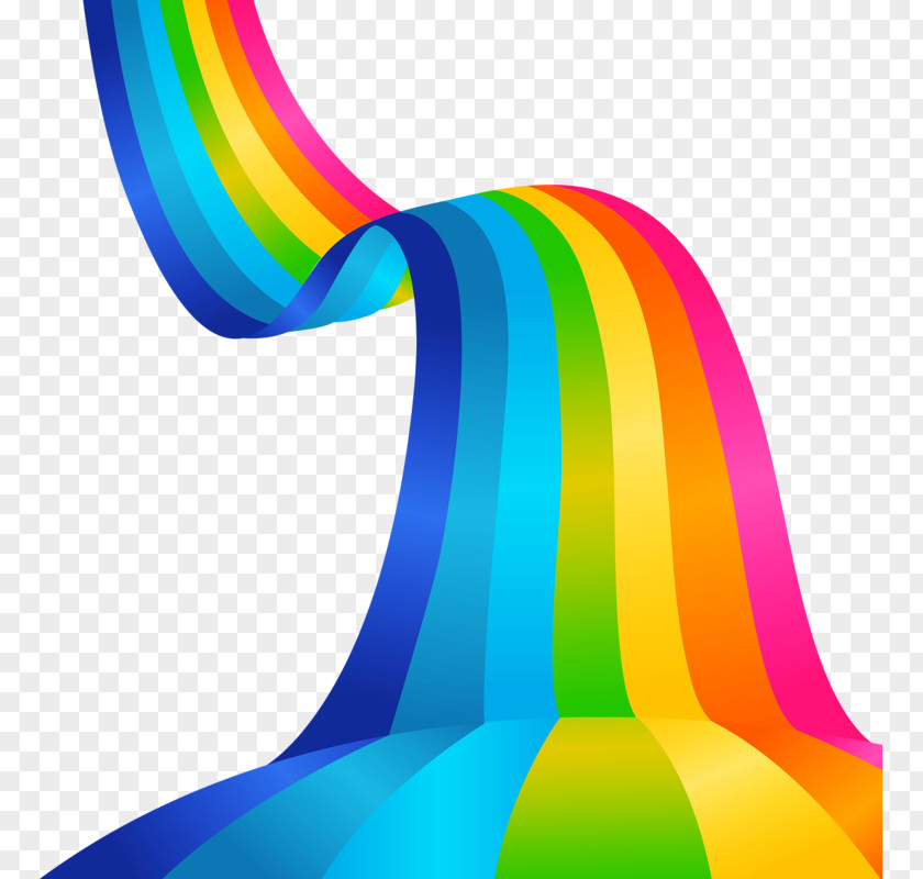Rainbow Road Clip Art PNG