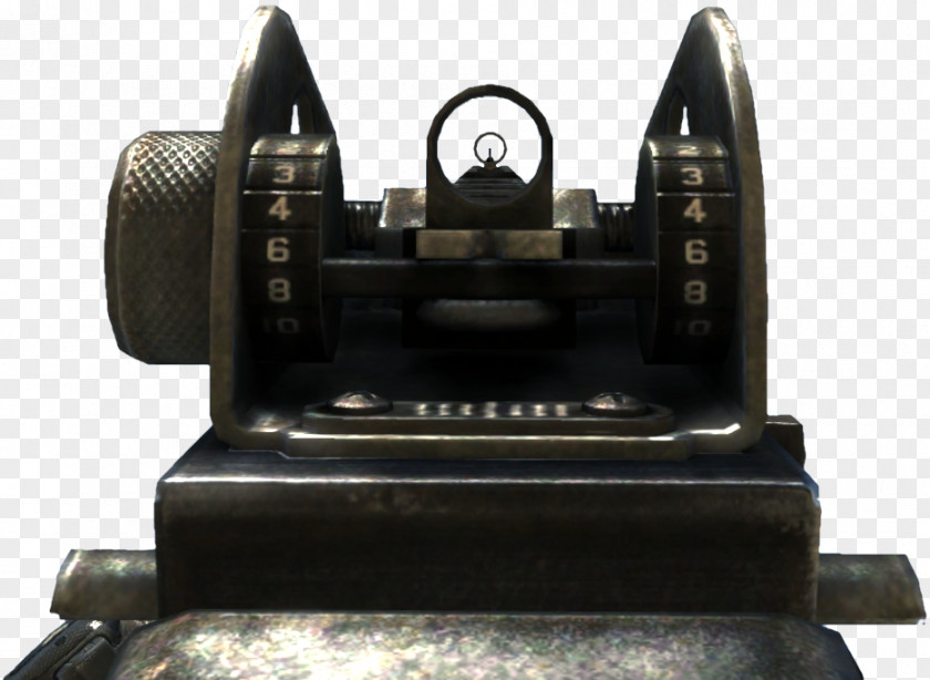 Sights Call Of Duty: Modern Warfare 3 Iron Light Machine Gun PNG
