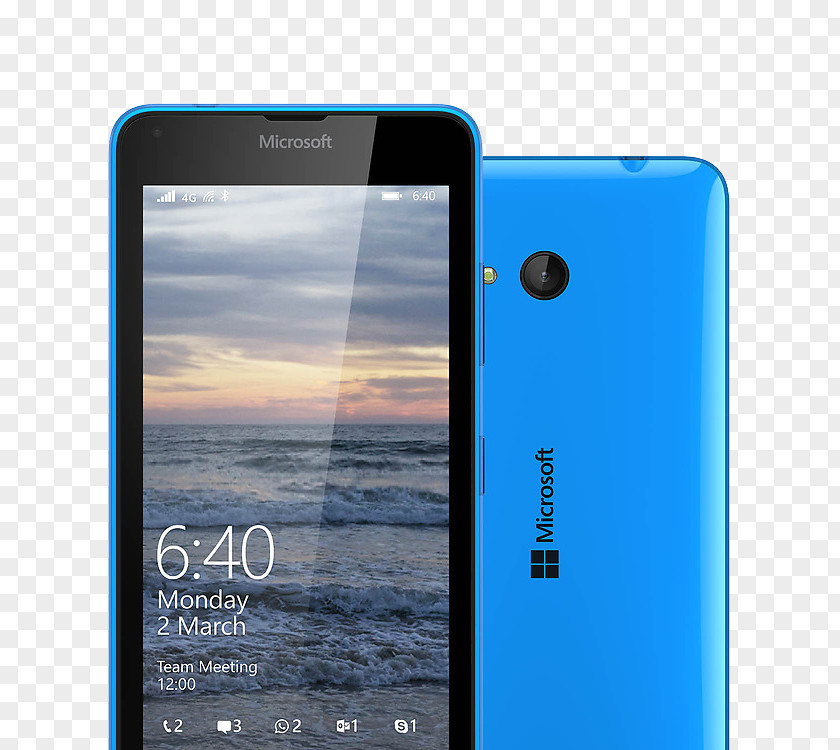 Smartphone Microsoft Lumia 640 XL 535 540 Orange Unlocked PNG