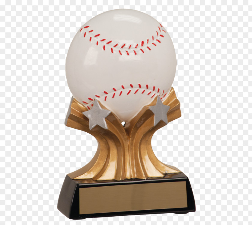 Trophy Baseball Resin Sport Medal PNG