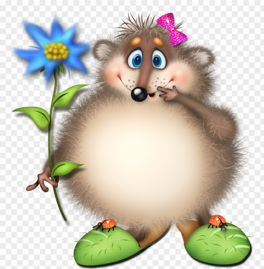Cartoon Hedgehog Workweek And Weekend Saturday Happiness Clip Art PNG