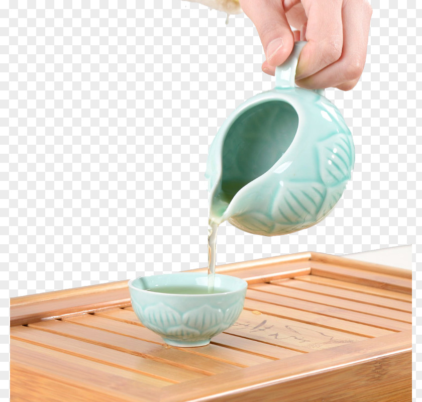 Celadon Dutch Rhyme Tea Porcelain PNG