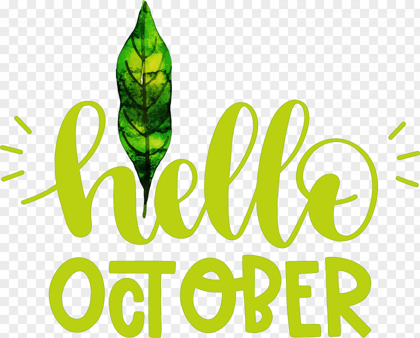 Hello October October PNG