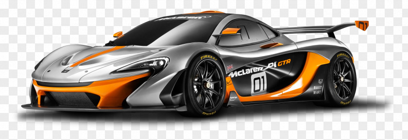 McLaren P1 GTR Race Car Automotive F1 12C PNG