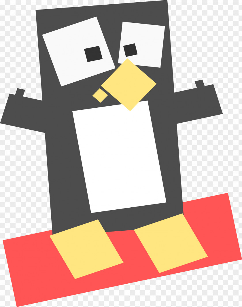 Penguin Little Square Clip Art PNG