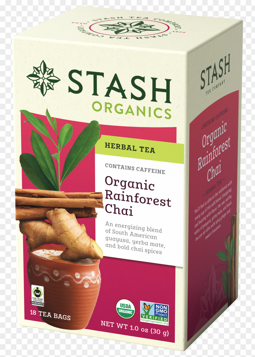 Tea Green Organic Food Bag Earl Grey PNG