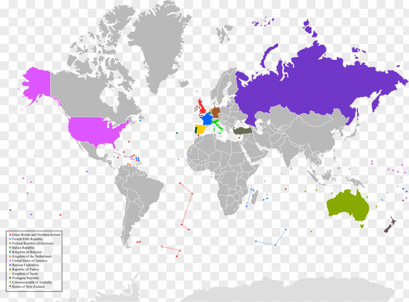 World Map Vector PNG