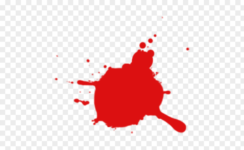 A Spatter Of Blood Residue Drop PNG